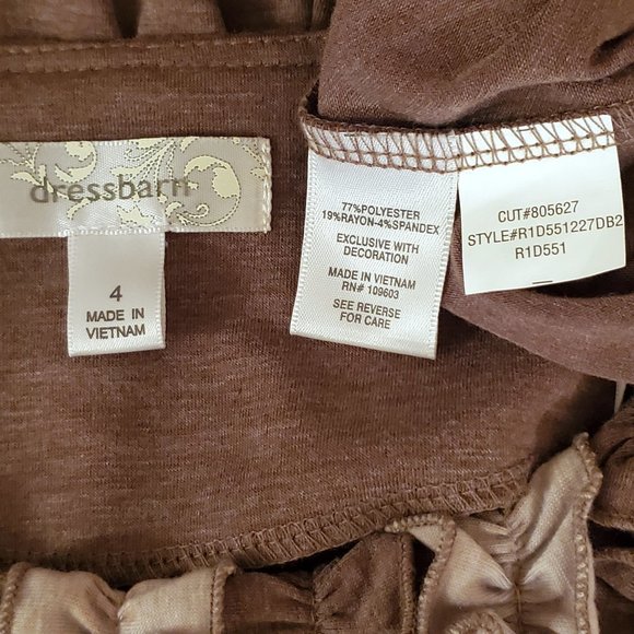 Dress Barn Ruffle Accent Dress - Picture 9 of 9